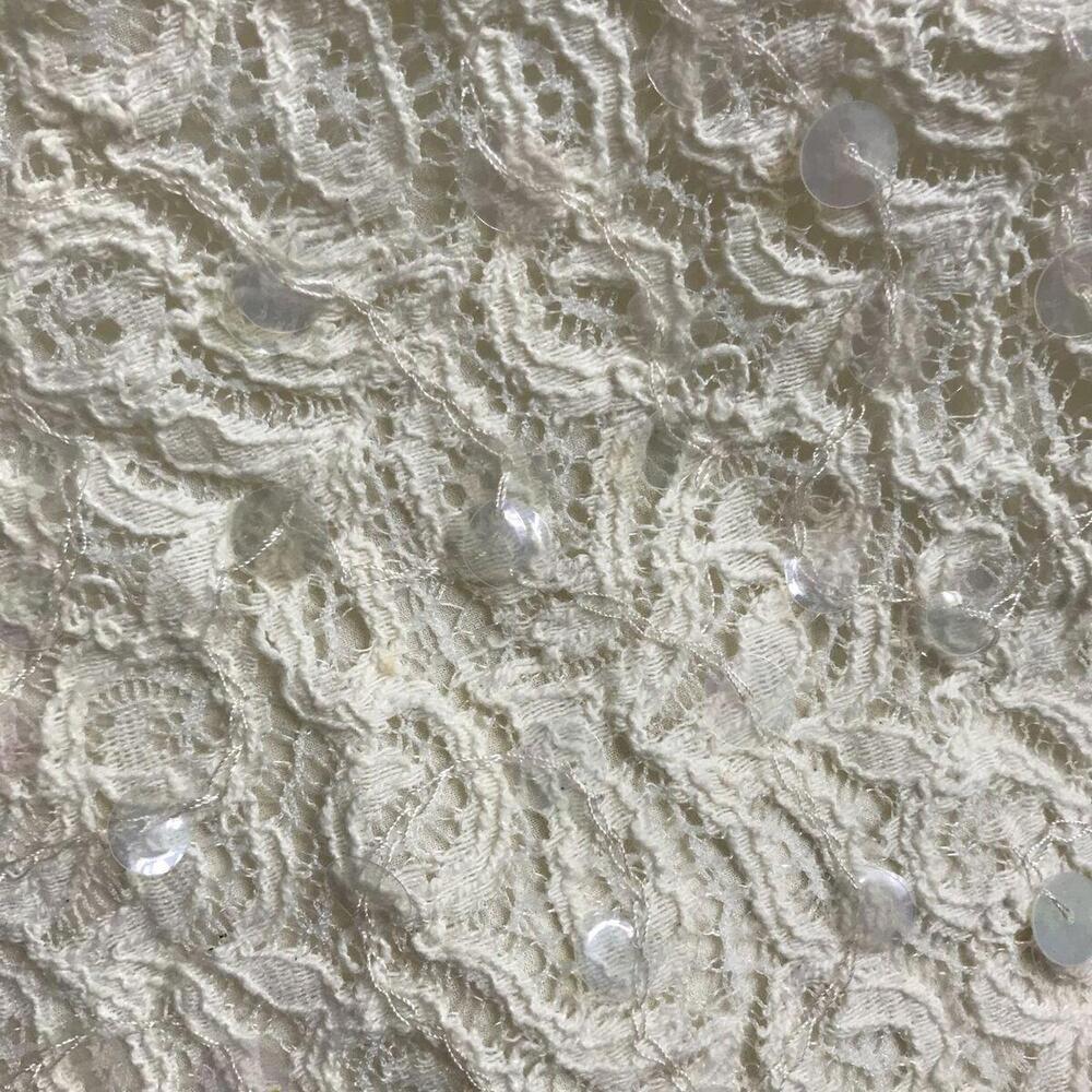 Loft Women’s Blouse Size M Beige Short Sleeve - Picture 8 of 9